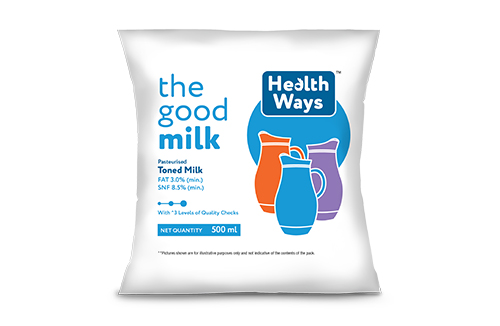 Healthways Toned Milk