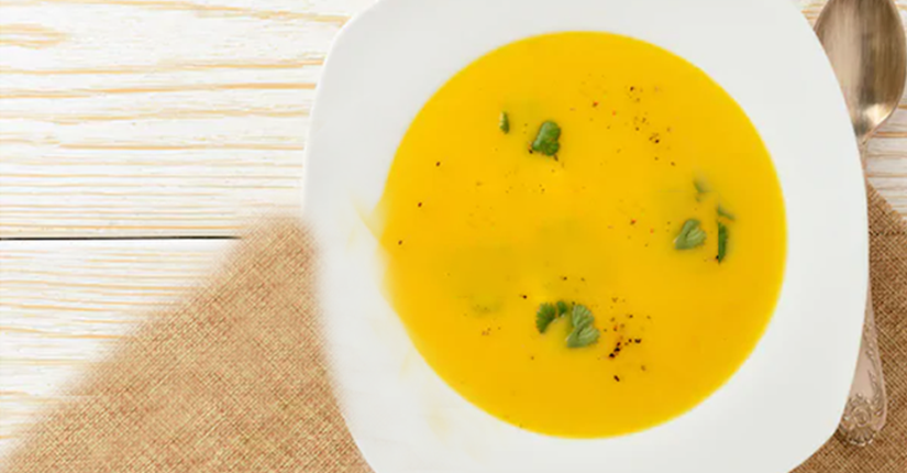 CARROT CORIANDER SOUP